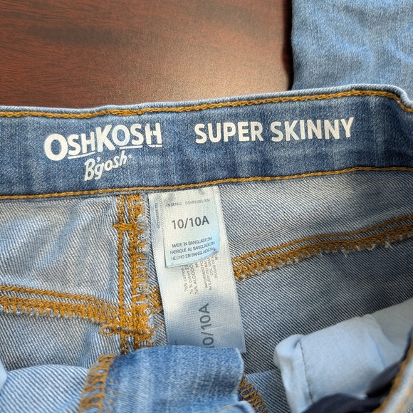 🖤 2 PAIRS OshKosh B'gosh Girls' Jeans - Picture 4 of 6